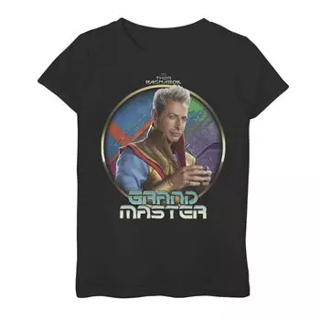 Футболка с изображением профиля Marvel Thor Ragnarok The Grandmaster для девочек 7–16 лет Marvel