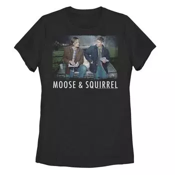 Футболка с изображением Сэма и Дина «Сверхъестественное» для юниоров Moose & Squirrel Licensed Character