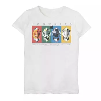 Футболка с изображением символов дома Хогвартса для девочек 7–16 лет «Гарри Поттер» Harry Potter