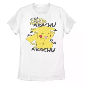 Футболка с изображением смеха Покемон Пикачу для юниоров Licensed Character