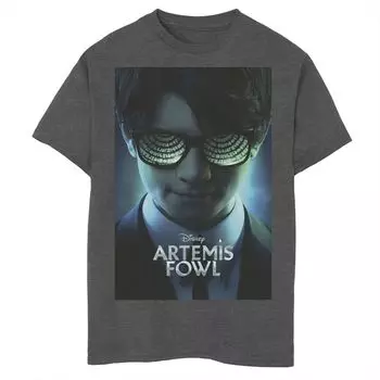 Футболка с изображением солнцезащитных очков Disney's Artemis Fowl для мальчиков 8–20 лет Disney