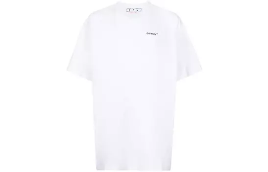 Футболка с изображением стрелы Караваджо Off-White, белый
