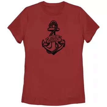 Футболка с изображением татуировки Captain Crunch Sailor Anchor для юниоров Licensed Character