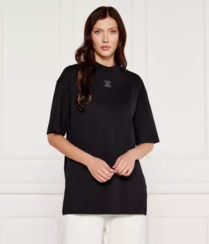 Футболка с изюминкой Oversize fit Hugo, черный
