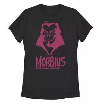 Футболка с каплями краски для юниоров Marvel Morbius The Living Vampire Licensed Character, черный