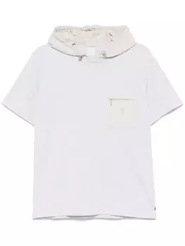 Футболка с капюшоном Eleventy, серый