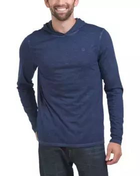 Футболка с капюшоном Kathim Buffalo David Bitton, серый