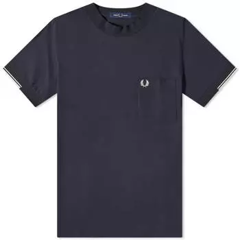 Футболка с карманами Fred Perry, темно-синий