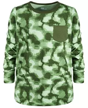 Футболка с карманами и камуфляжным принтом Big Boys, созданная для Macy's Epic Threads