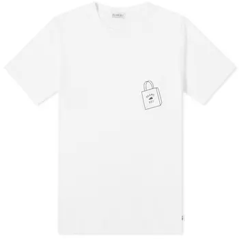 Футболка с карманами и логотипом Beams Boy, белый