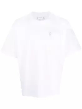 Футболка с карманами sacai, белый