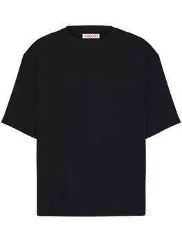 Футболка с карманами Valentino Garavani, черный