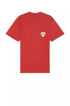 Футболка с карманом Amour Carhartt Wip, цвет Tuscany & White