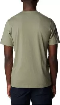 Футболка с карманом Big & Tall Thistletown Hills Columbia, цвет Stone Green Heather