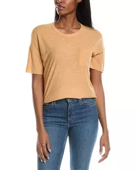 Футболка с карманом Джеймса Перса James Perse, оранжевый