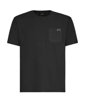 Футболка с карманом F**K, черный