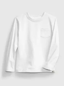 Футболка с карманом Gap, белый