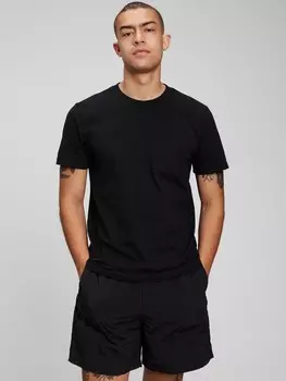 Футболка с карманом Gap, черный