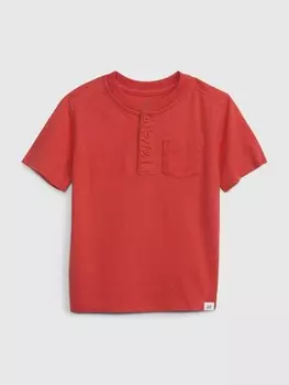 Футболка с карманом Gap, красный