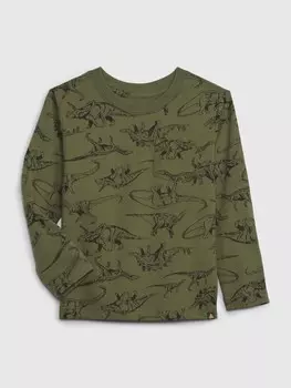 Футболка с карманом Gap, зеленый