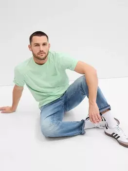 Футболка с карманом Gap, зеленый