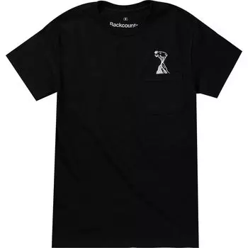 Футболка с карманом «коза» Backcountry, черный