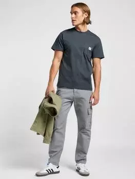 Футболка с карманом Lee, цвет Washed Black