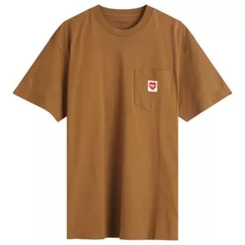 Футболка с карманом в виде сердца Carhartt Wip, коричневый