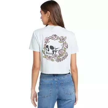 Футболка с карманом - женская Volcom, цвет chlorine