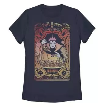 Футболка с картой Таро «Ядовитый градиент» Disney's Evil Queen Juniors Licensed Character