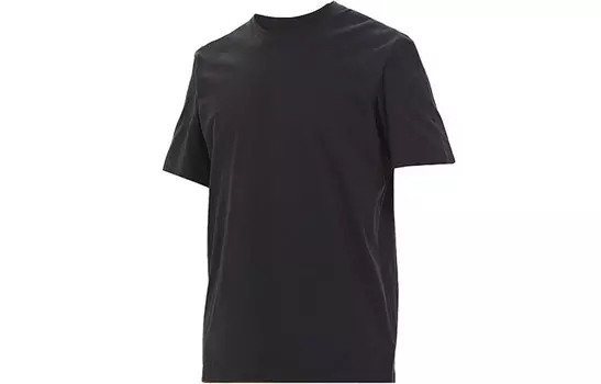 Футболка с классическим логотипом на спине Adidas Y-3, черный