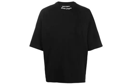 Футболка Palm Angels, черный/белый