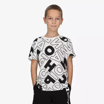 Футболка с книгой для мальчика Champion, белый