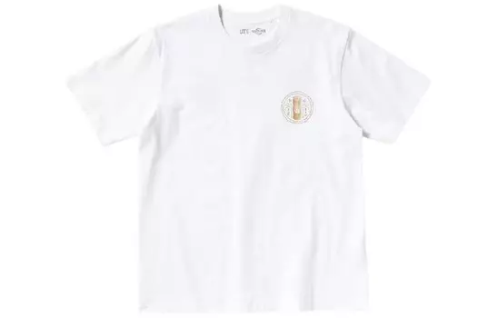 Футболка с кобрендингом The Legend Of Zelda, унисекс, белая Uniqlo, белый