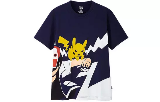 Футболка с кобрендинговой серией Pokmon для мужчин Uniqlo
