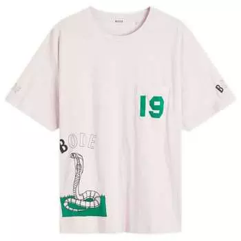 Футболка с Коброй Bode, розовый