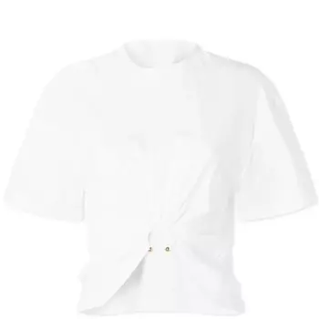 Футболка с кольцом Paco Rabanne, белый