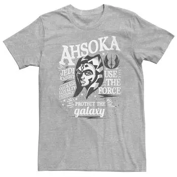 Футболка с коллажем Big & Tall Ahsoka Head Shot Star Wars