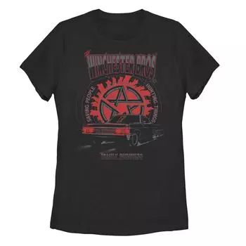 Футболка с коллажем Supernatural Winchester Bros для юниоров Licensed Character