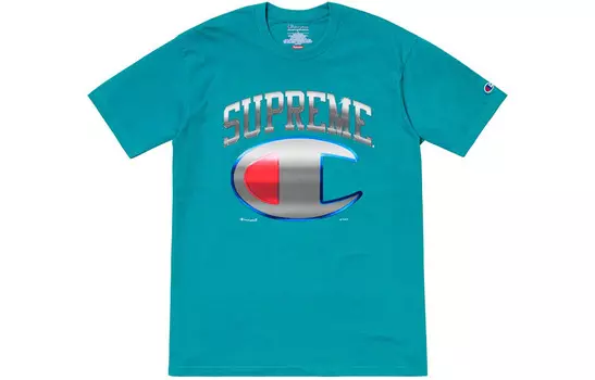 Футболка с коллекцией Champion X Co-branded, унисекс Supreme