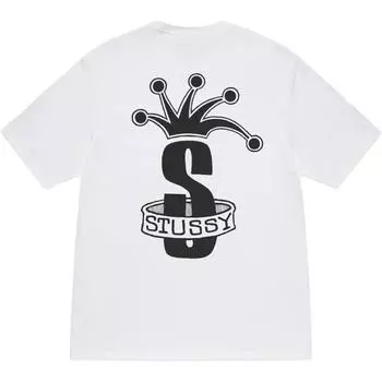 Футболка с короной Stussy, черный
