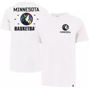 Футболка с коротким рукавом 47 Minnesota Timberwolves, белый