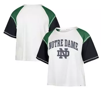 Футболка с коротким рукавом 47 Notre Dame Fighting Irish, белый
