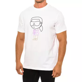 Футболка с коротким рукавом 755400 Karl Lagerfeld, белый