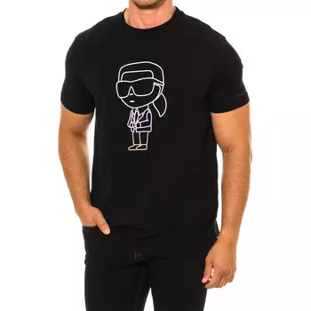 Футболка с коротким рукавом 755400 Karl Lagerfeld, черный