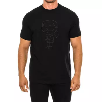 Футболка с коротким рукавом 755402 Karl Lagerfeld, черный