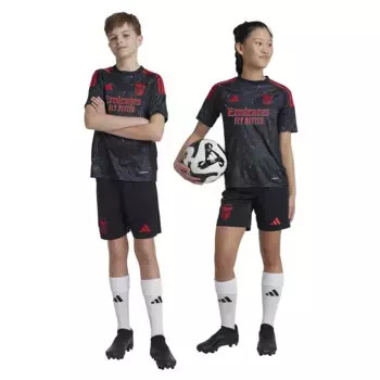 Футболка с коротким рукавом adidas Benfica 24/25 Away junior, черный