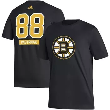 Футболка с коротким рукавом adidas Boston Bruins, черный