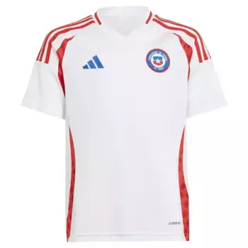 Футболка с коротким рукавом adidas Chile 23/24 Away junior, белый