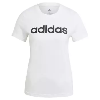 Футболка с коротким рукавом adidas Essentials Slim Logo, белый